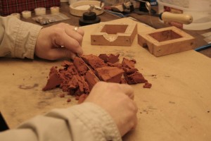 delft clay chopping