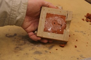 making vents for air in casting mold